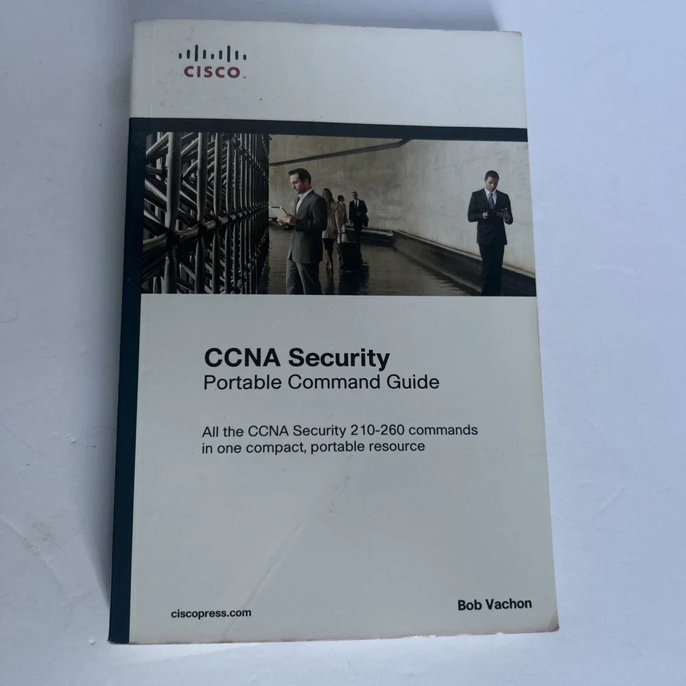 CCNA Security Portable Command Guide Bob Vachon 2016 Trade Paperback